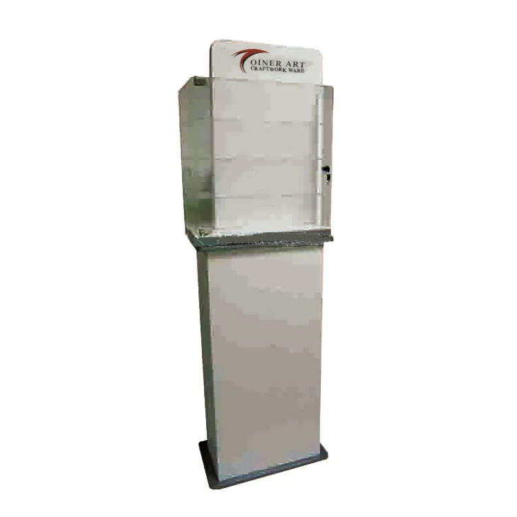 White Shiny Rotating Optical Display