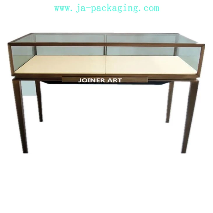 Luxury Bronzed Metal Showcase