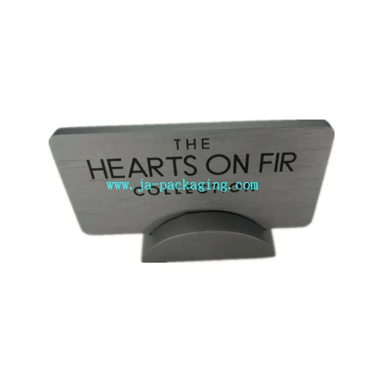 Szara tabliczka z akrylem